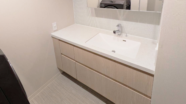 洗面化粧台　After (1)ss