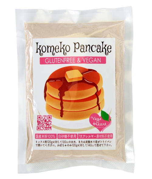 Vegeheartベジハート米粉のパンケーキミックス ホットケーキミックス Vegeheartベジハート米粉のパンケーキミックス ホットケーキミックス