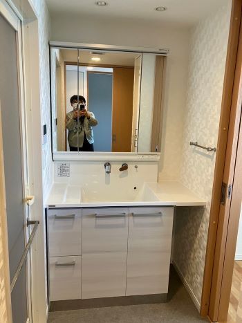 松野様 洗面アフター