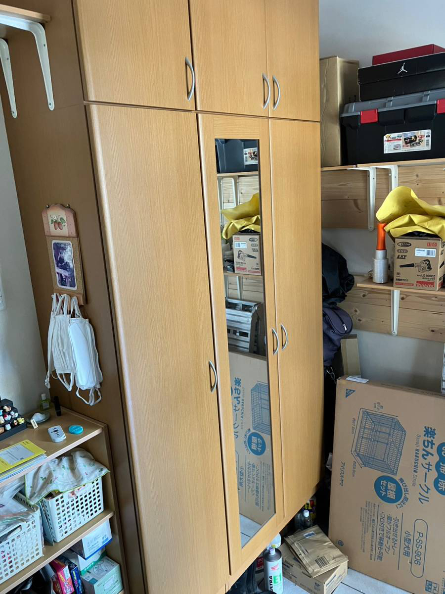 松井様邸 靴箱ビフォー