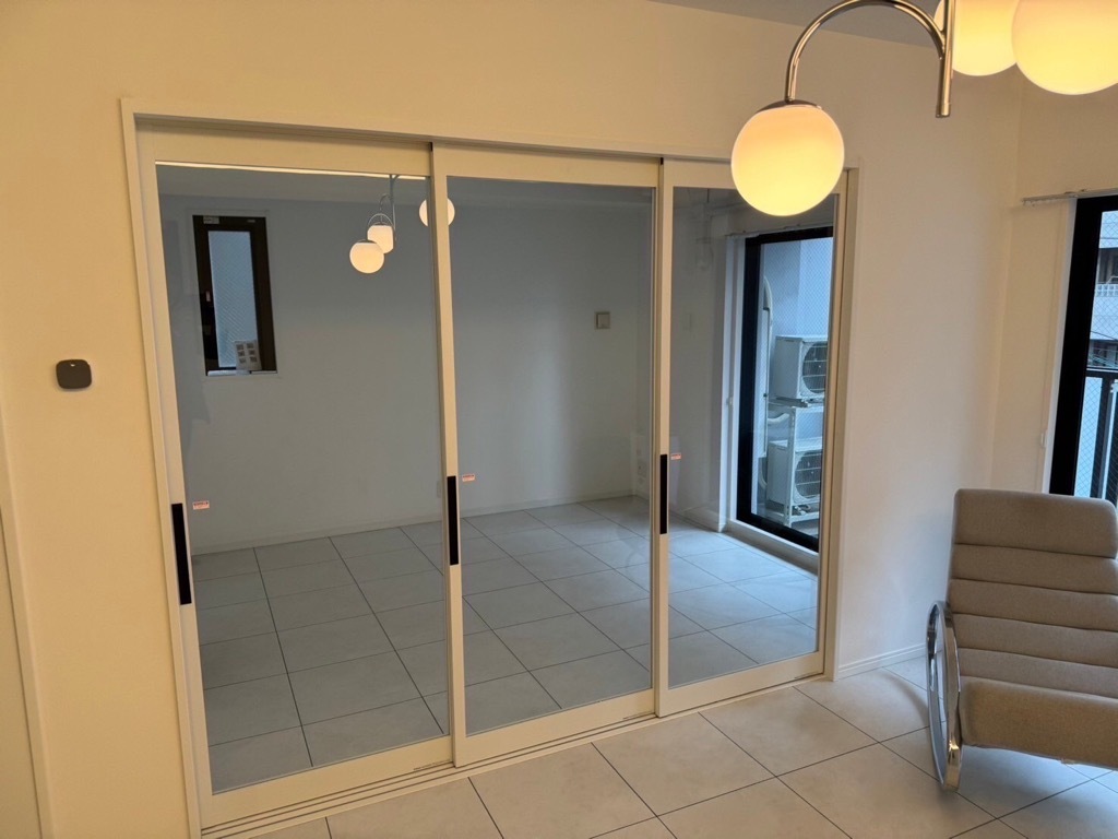 エグゼ真田山 天王寺区Y様邸 3枚引違いドア