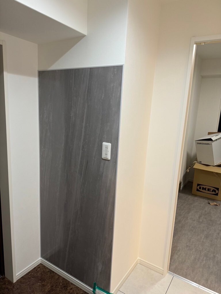 エグゼ真田山 天王寺区Y様邸 アクセントクロス完成