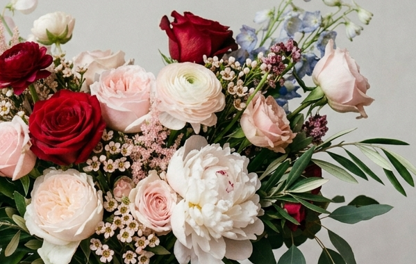 設立記念の花束