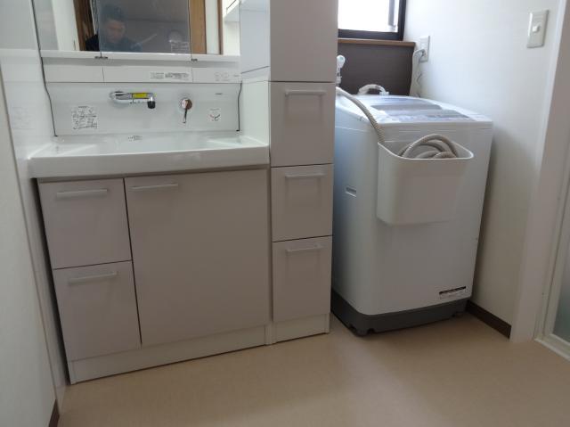 洗面大容量収納