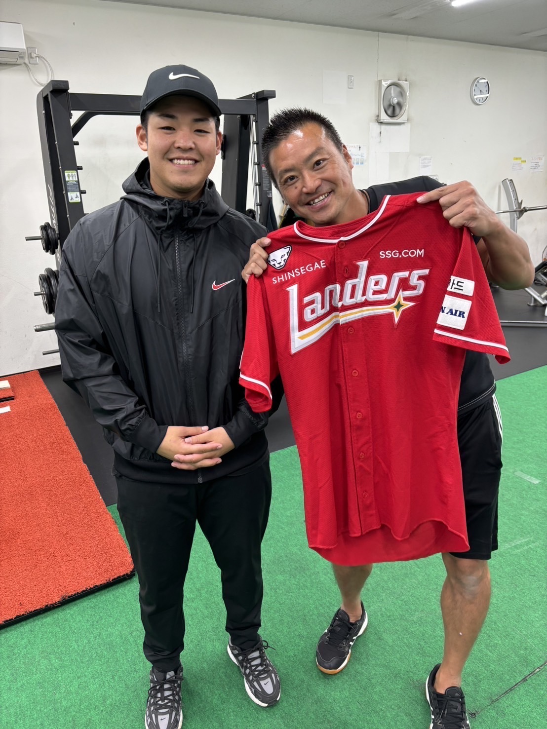 韓国プロ野球SSGランダーズ　白川恵翔