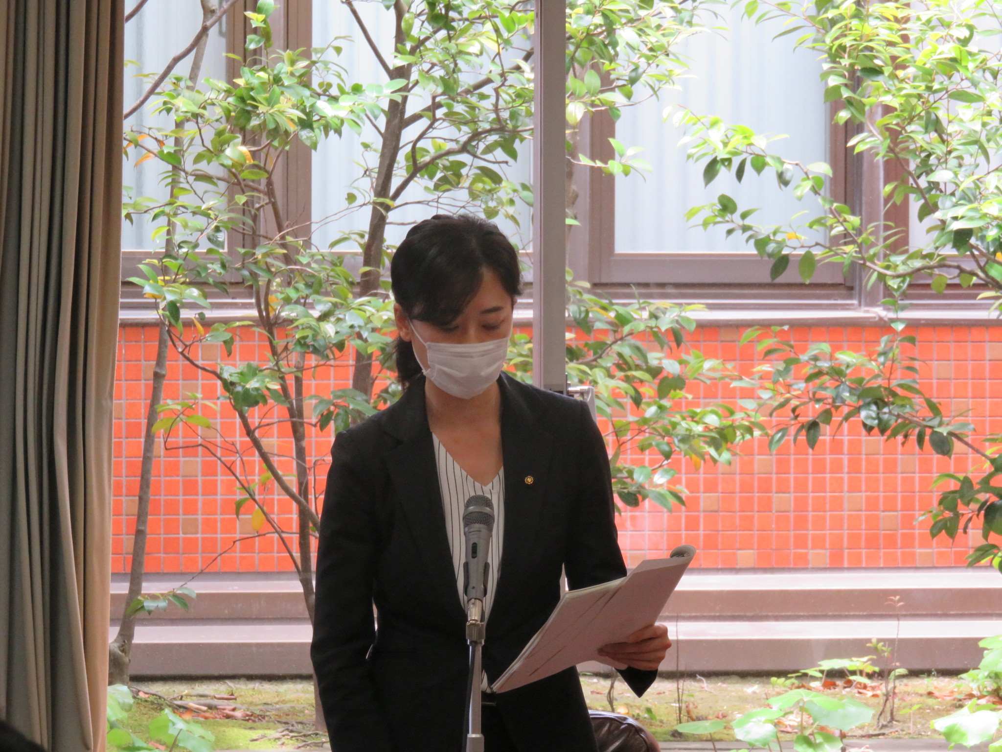 石川県議会議員 田中美絵子