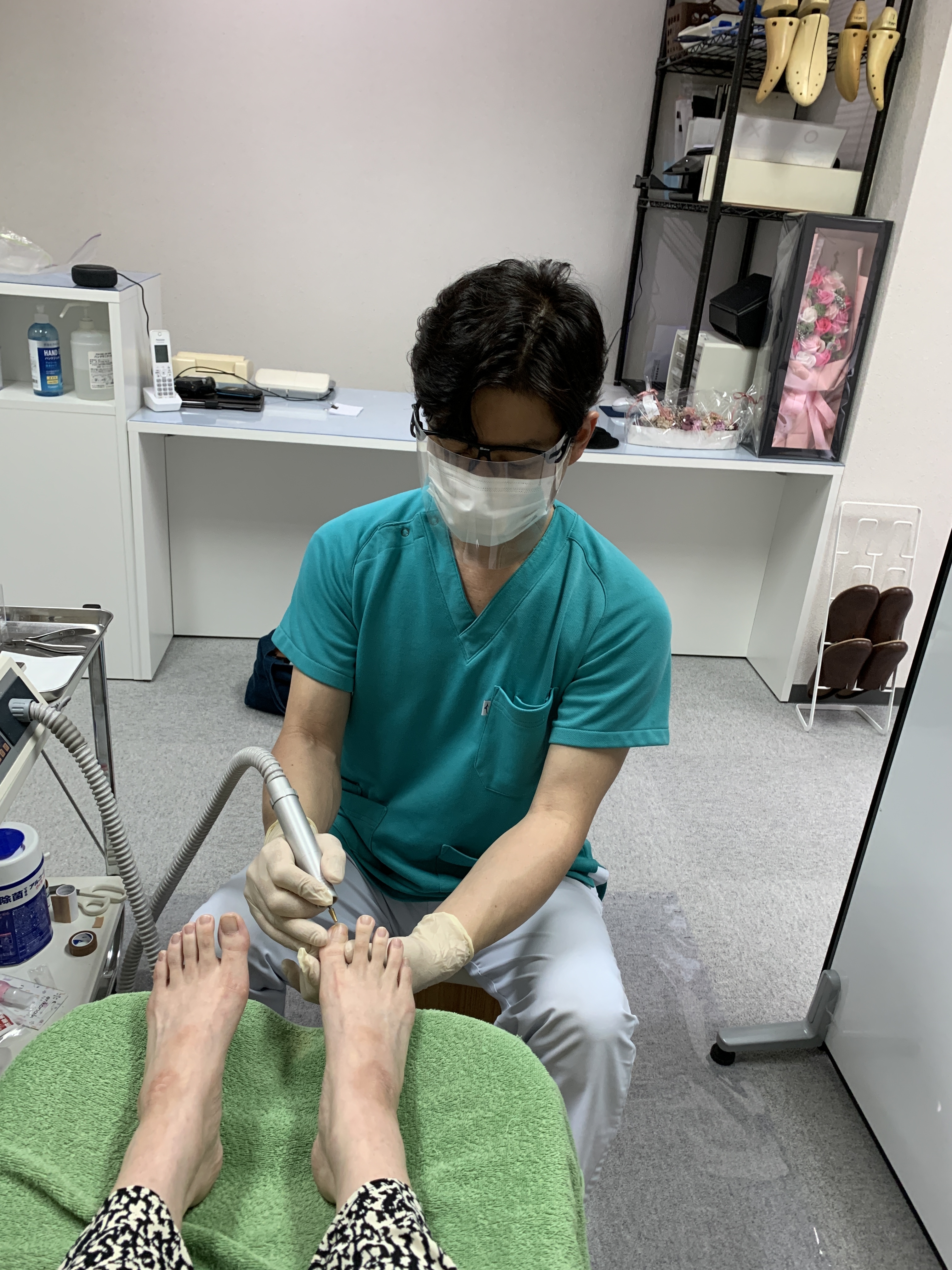 巻き爪施術 Footbalance整体院 大阪市中央区 巻き爪施術 Footbalance整体院 大阪市中央区