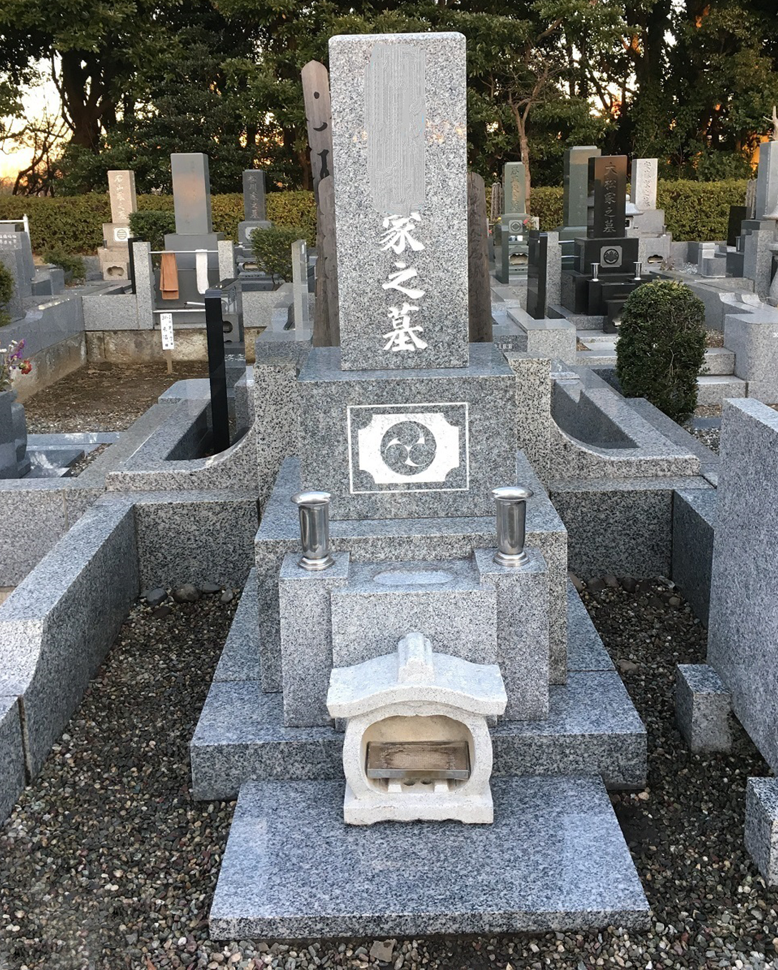 墓石クリーニングafter全体