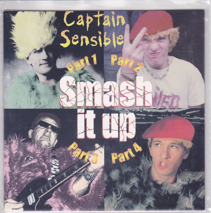 Captain Sensible Back Page Records Captain Sensible Back Page Records