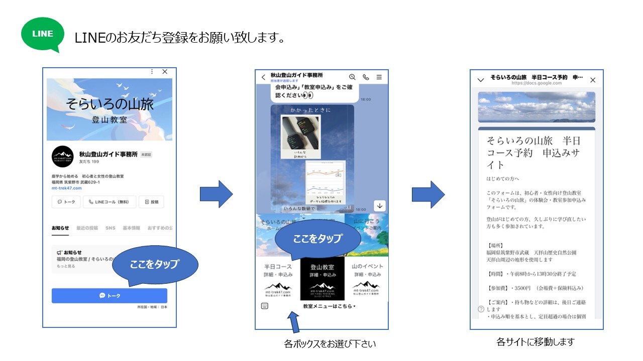 お友達登録