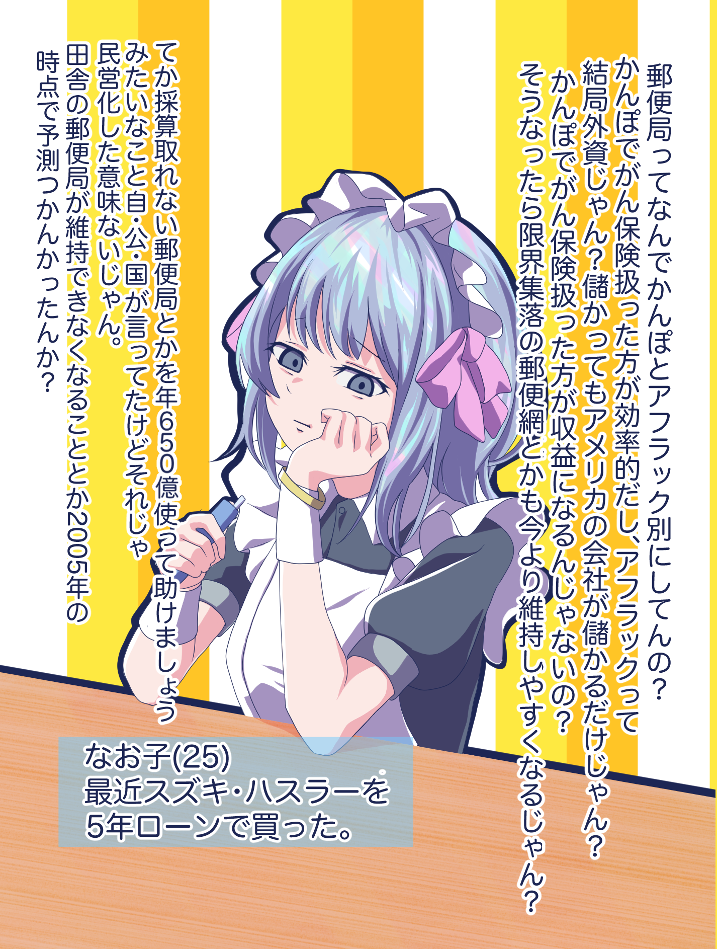 なお子　郵便