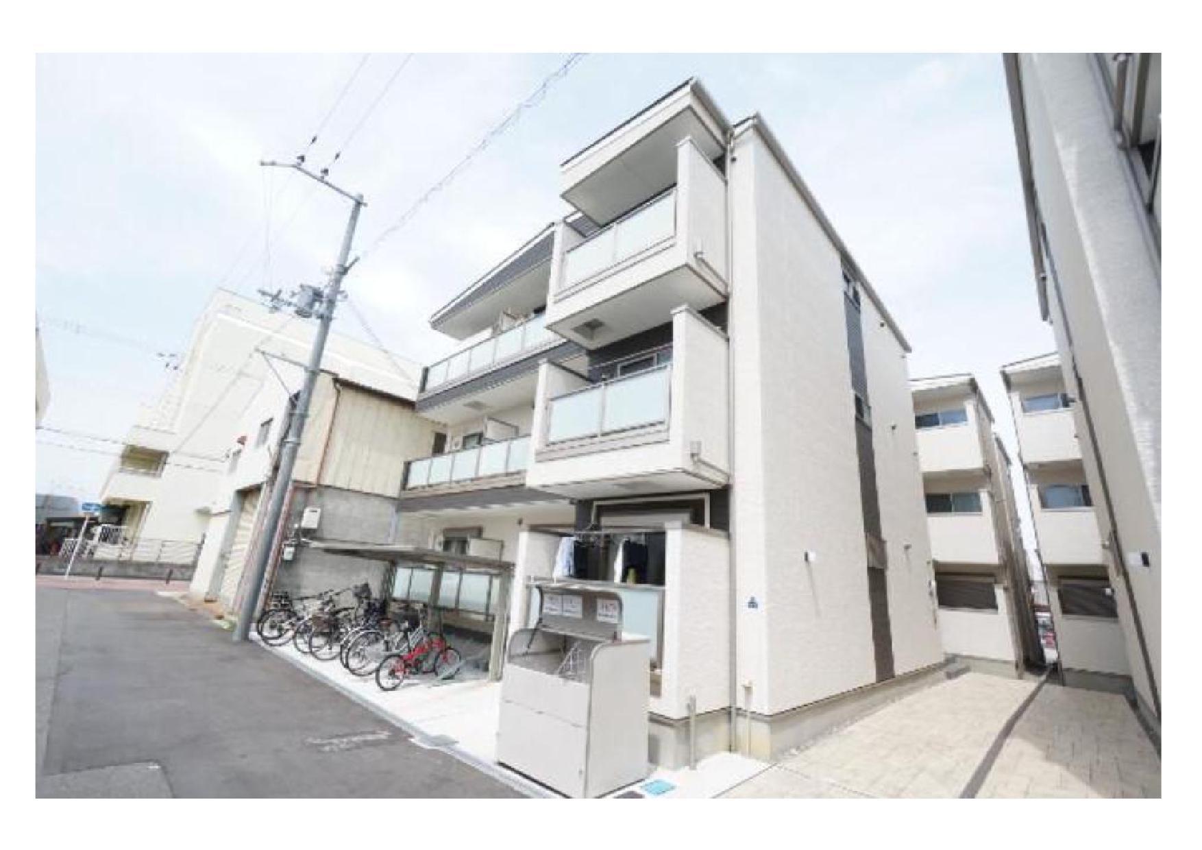 メゾンルシール矢田（アパート）東住吉区　外観_000001