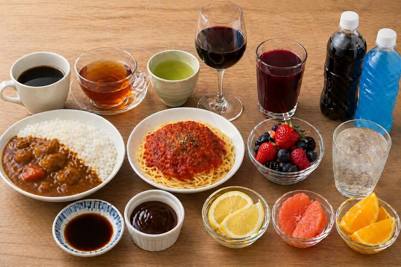 ホワイトニング後に避けたい着色しやすい飲食物