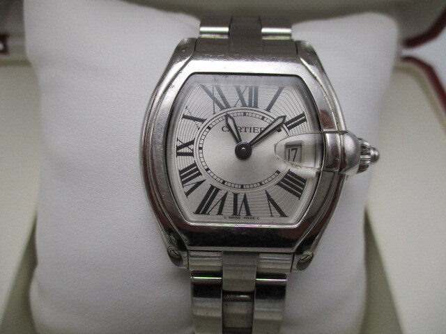 ブランド時計 カルティエ ロードスター SM デイト レディース