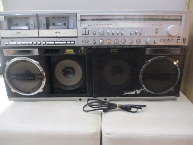 ラジカセ シャープ THE SEARCHER-W GF-909