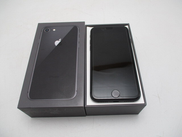 スマホ iPhone8 64GB スペースグレイ MQ782J/A