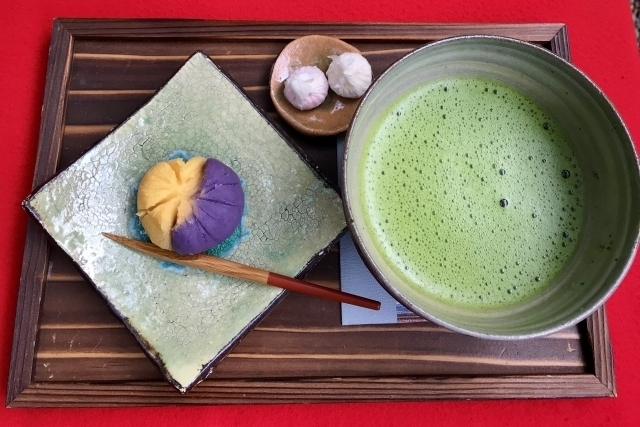 修）抹茶と和菓子