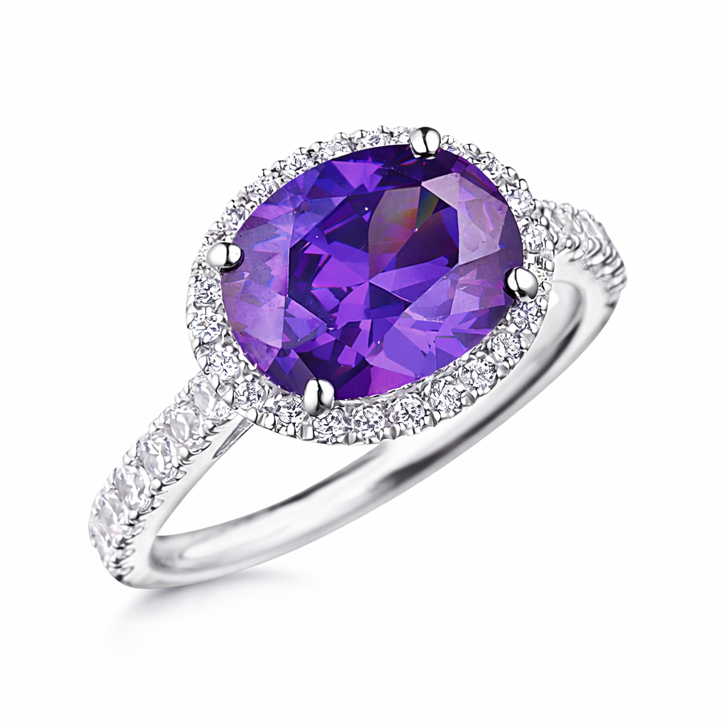 アメジストのリング