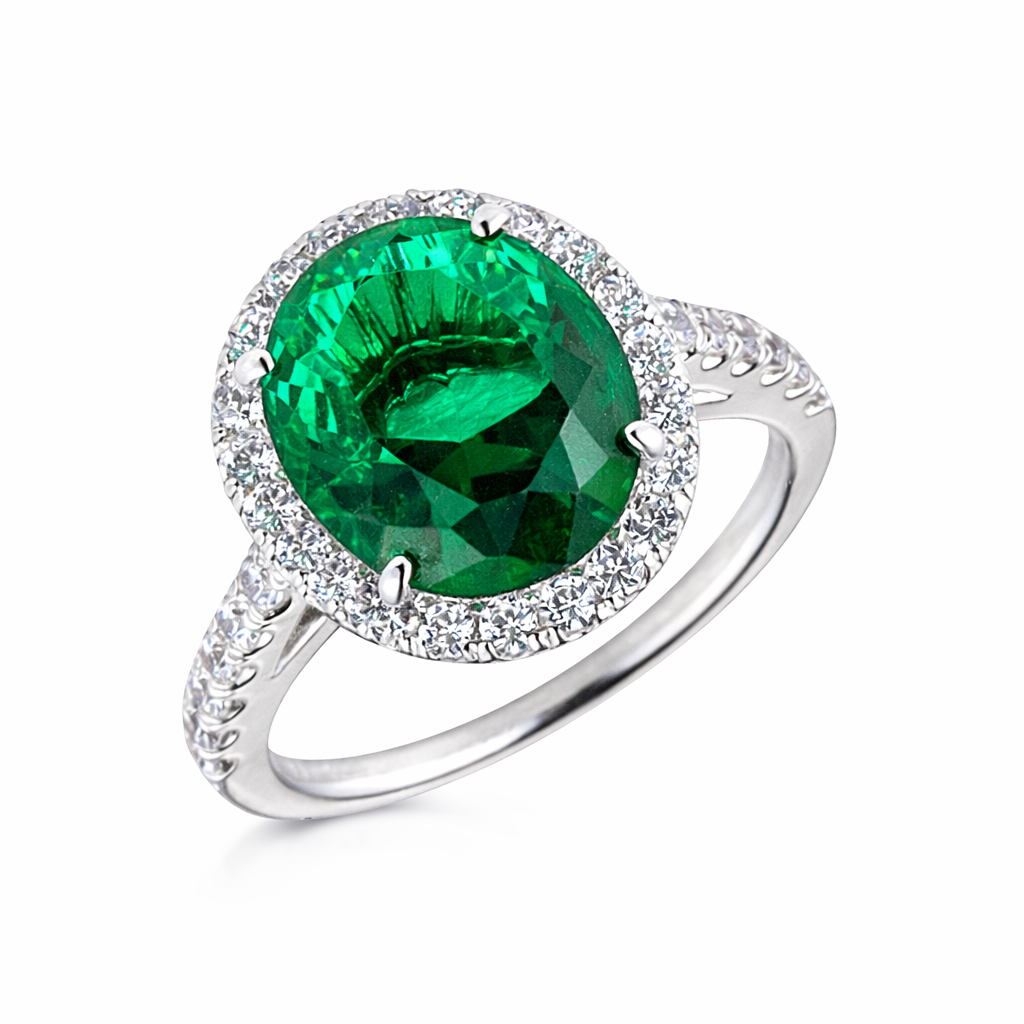 エメラルドのリング