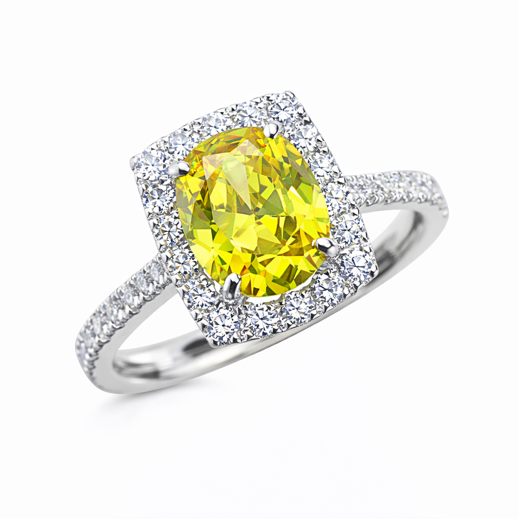 イエローサファイアの指輪