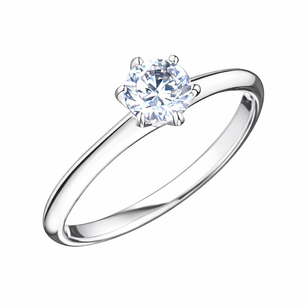 ストレートデザインの指輪