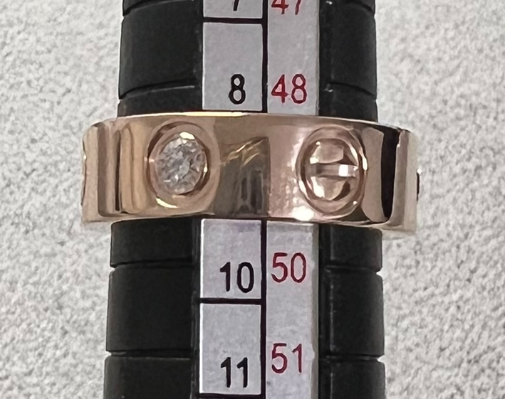 ラブリングダイヤ修理後写真