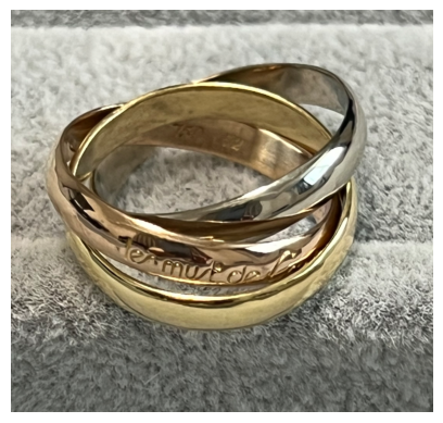 トリニティリング修理前