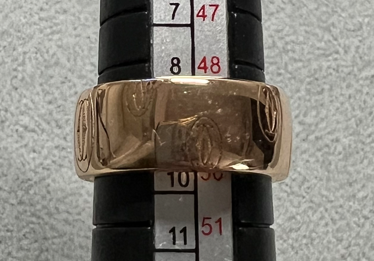 ハッピーバースデーリングワイドモデル修理前