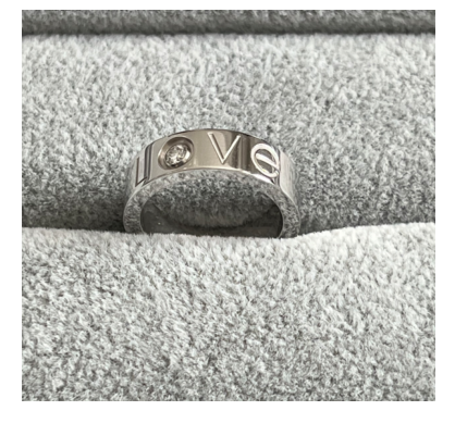 LOVEリング修理後8号の写真