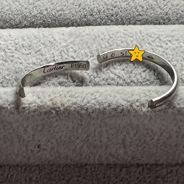 切れたバレリーナリング修理前写真