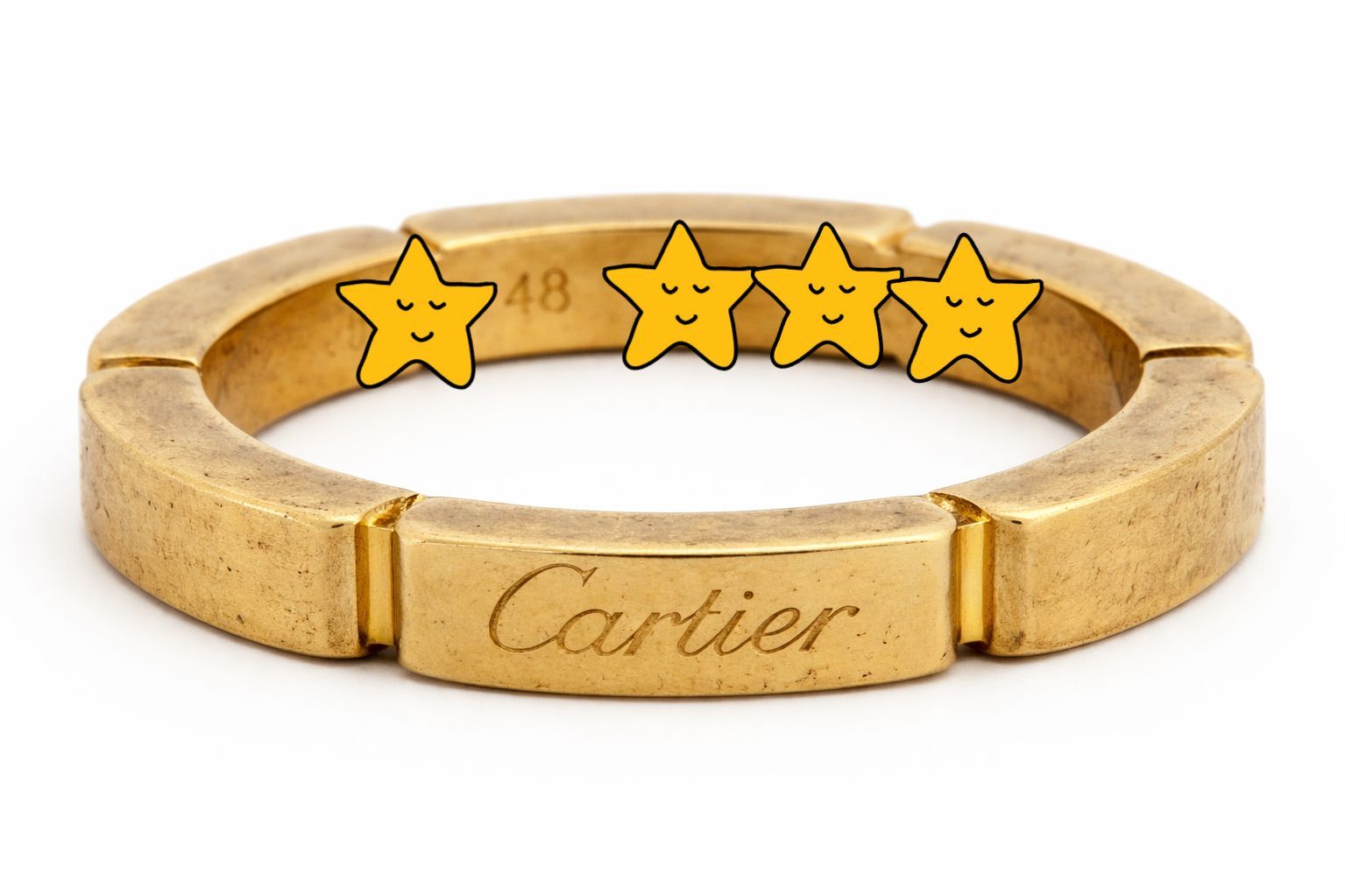 マイヨンパンテールリング修理前