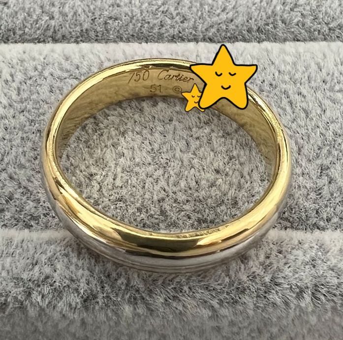 切れたヴァンドームリング修理後