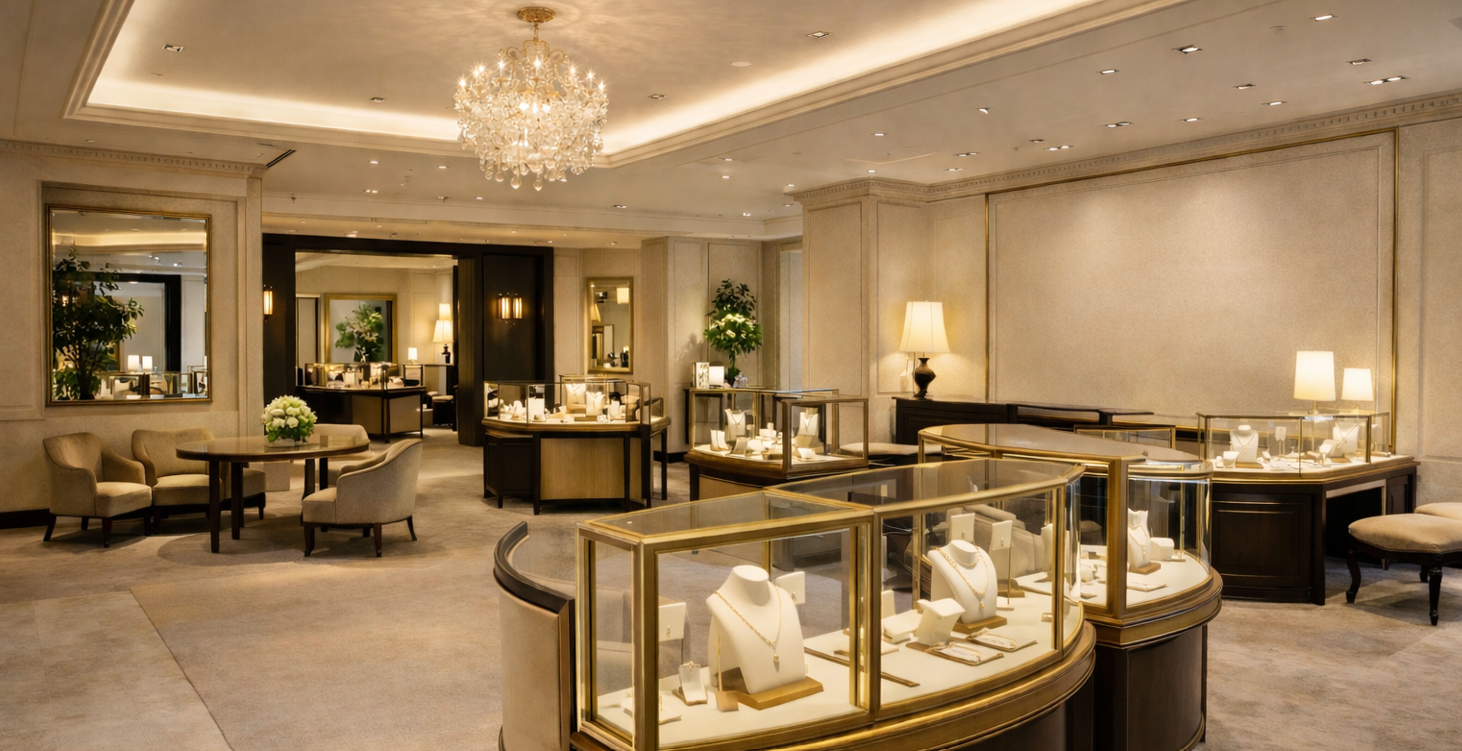 ヴァンクリーフアーペルの店内イメージ写真