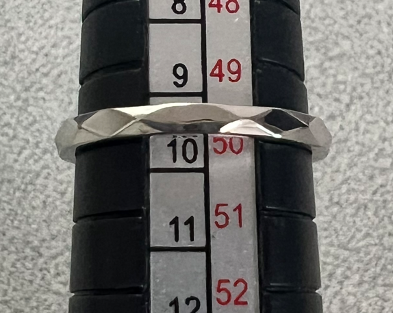 ファセットリング修理後(9.5号)