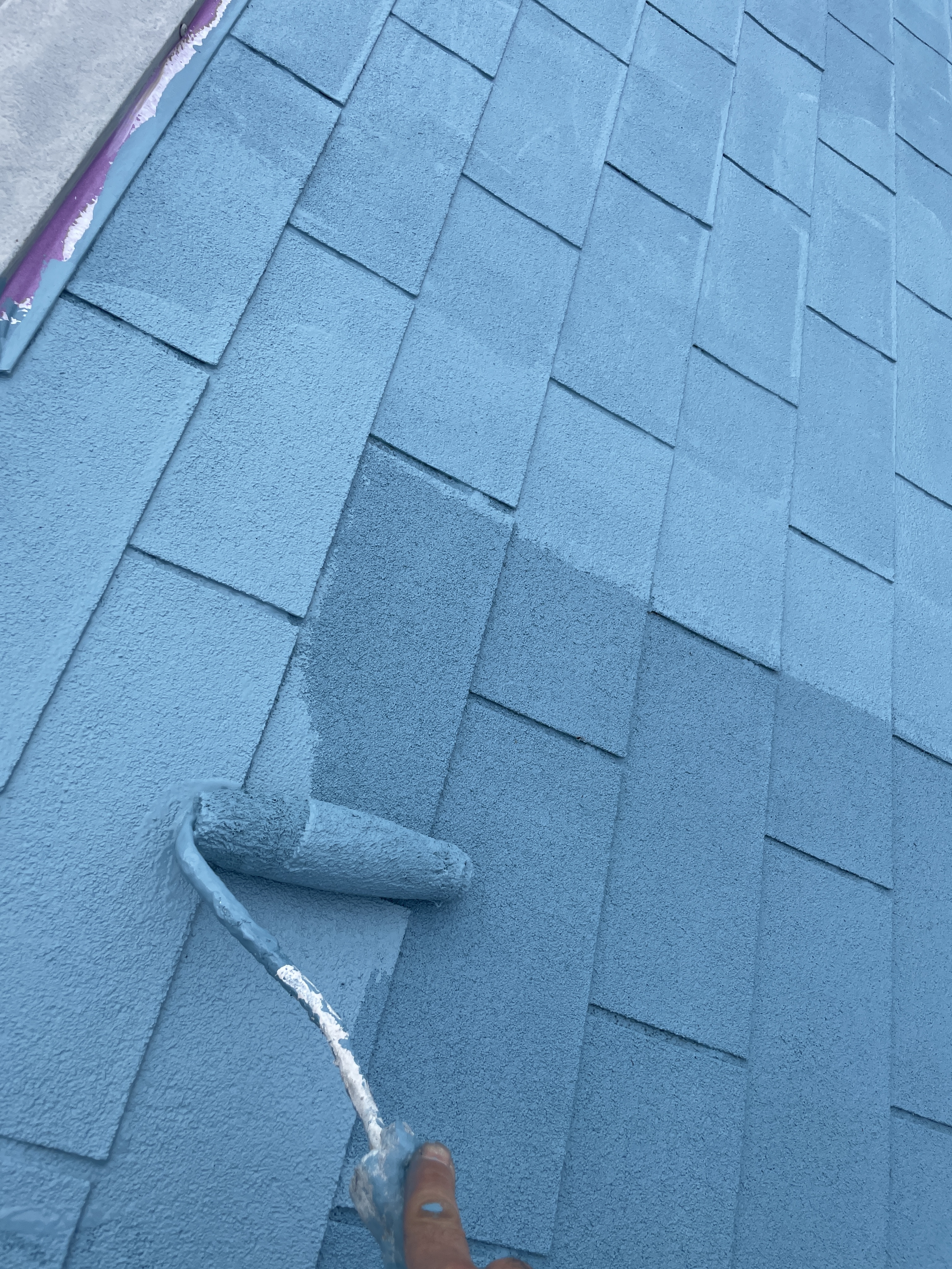 屋根アレスクール上塗り (3)