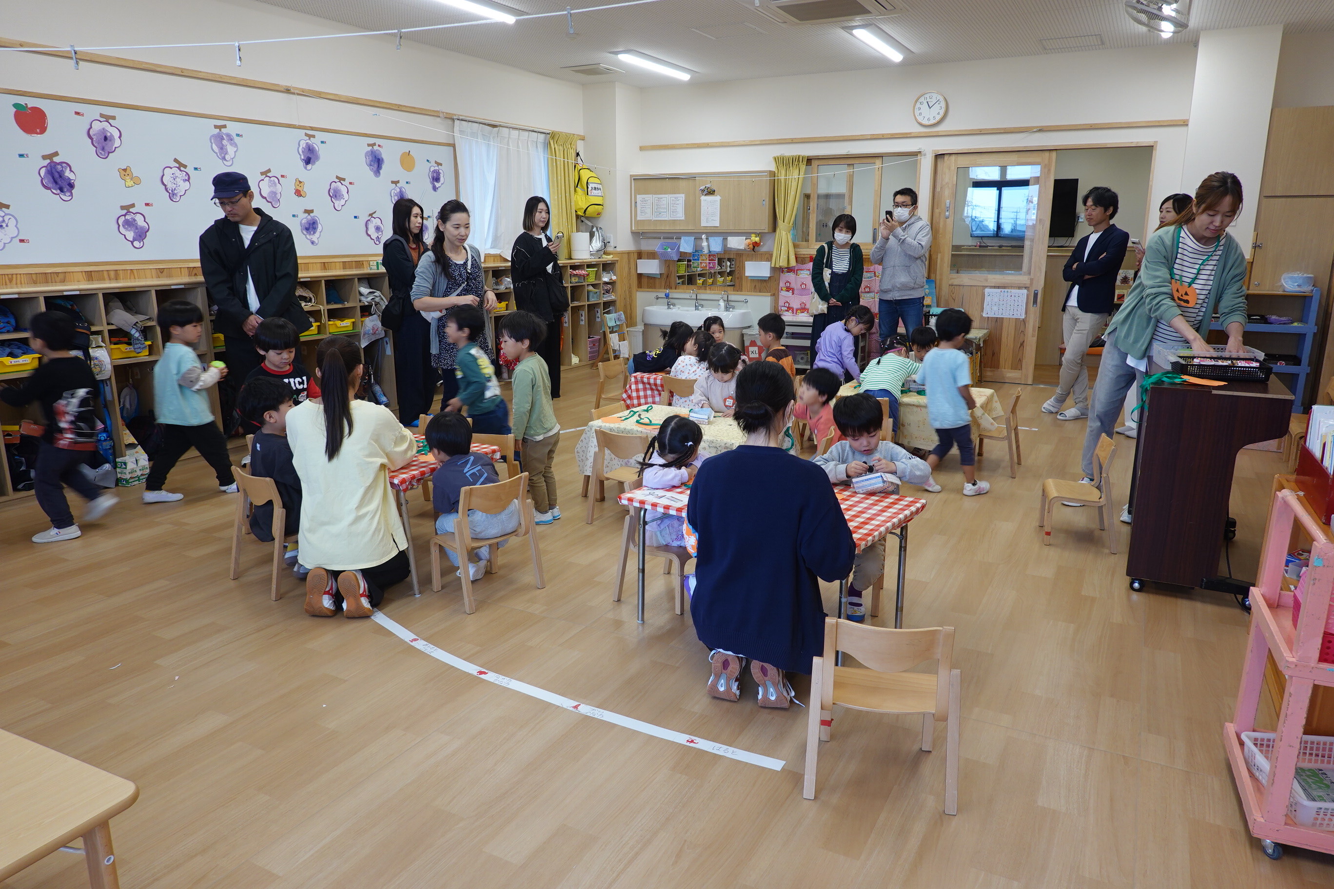 10.21　保育参観つくし組