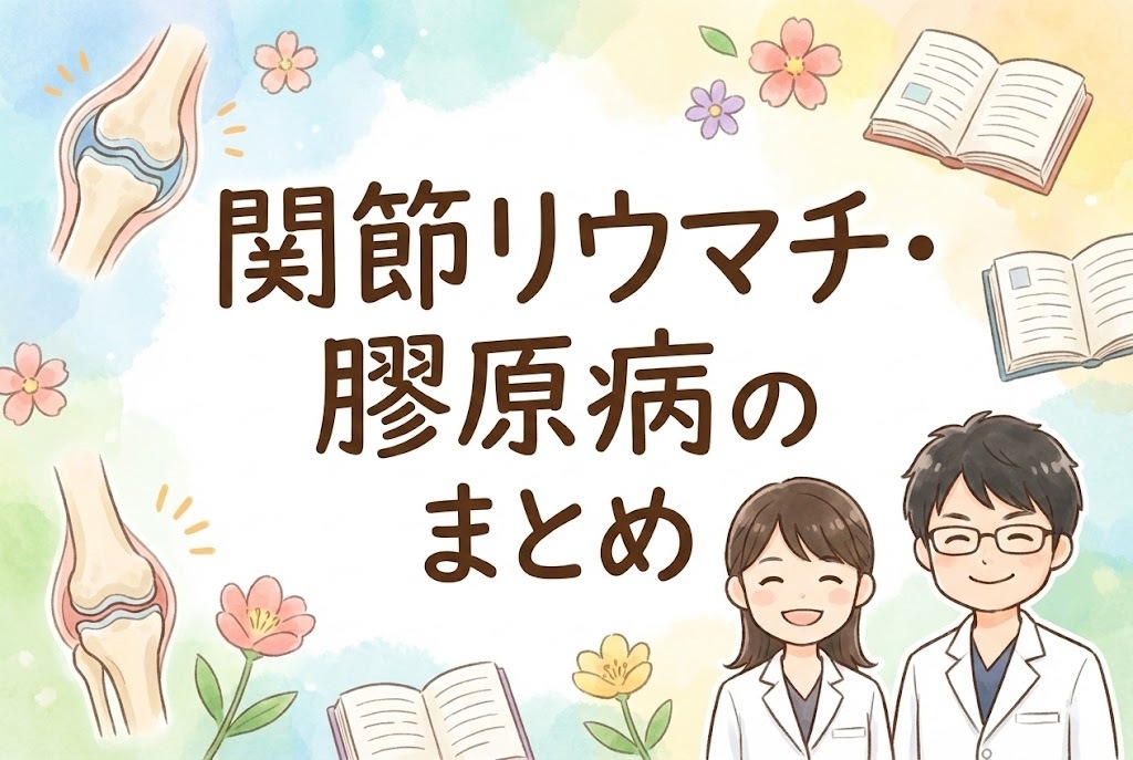 関節リウマチ・膠原病のまとめ