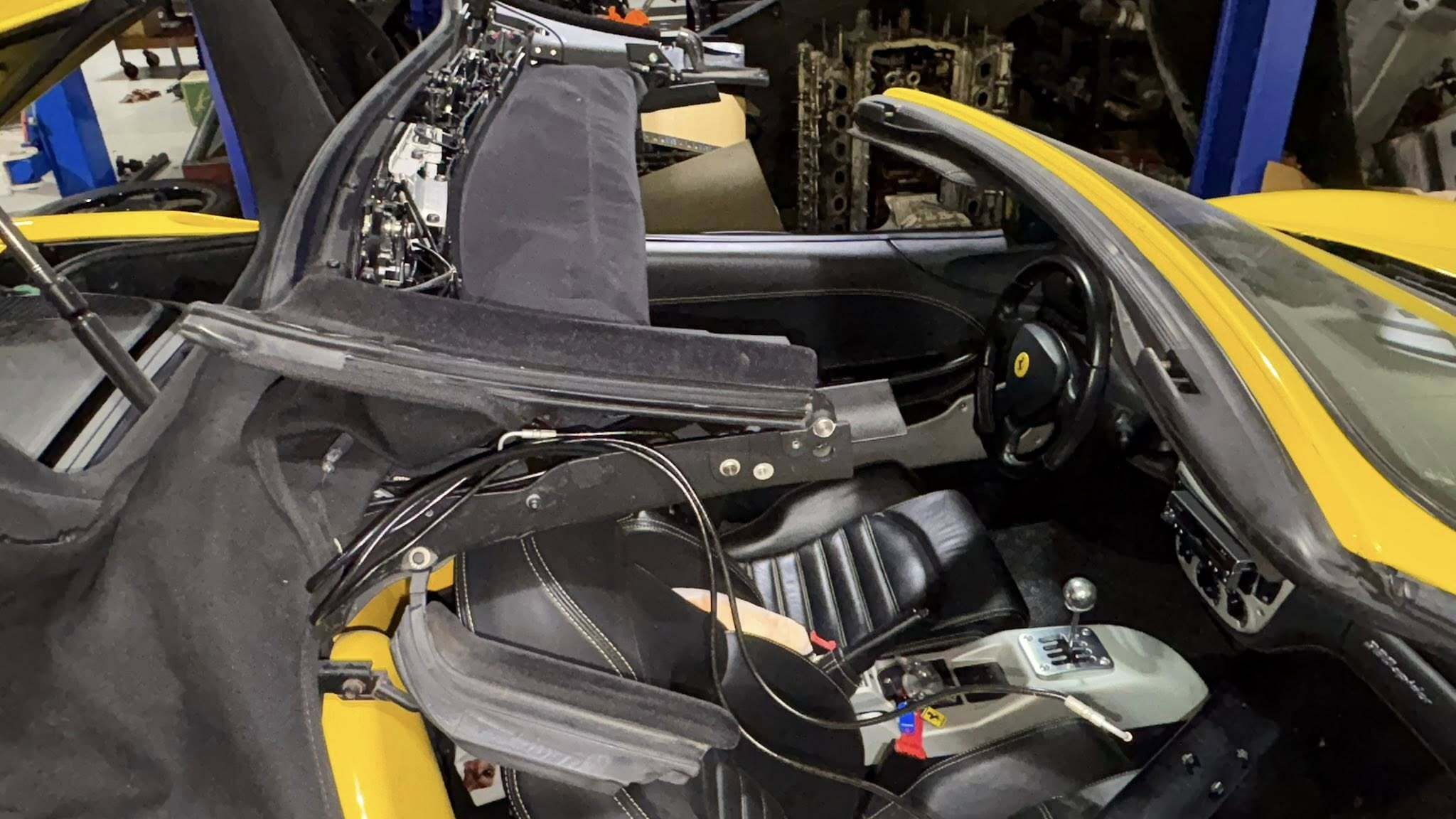 360幌シリンダーオイル漏れ修理