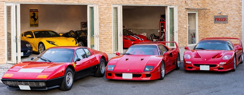 フェラーリのスペシャルショップ