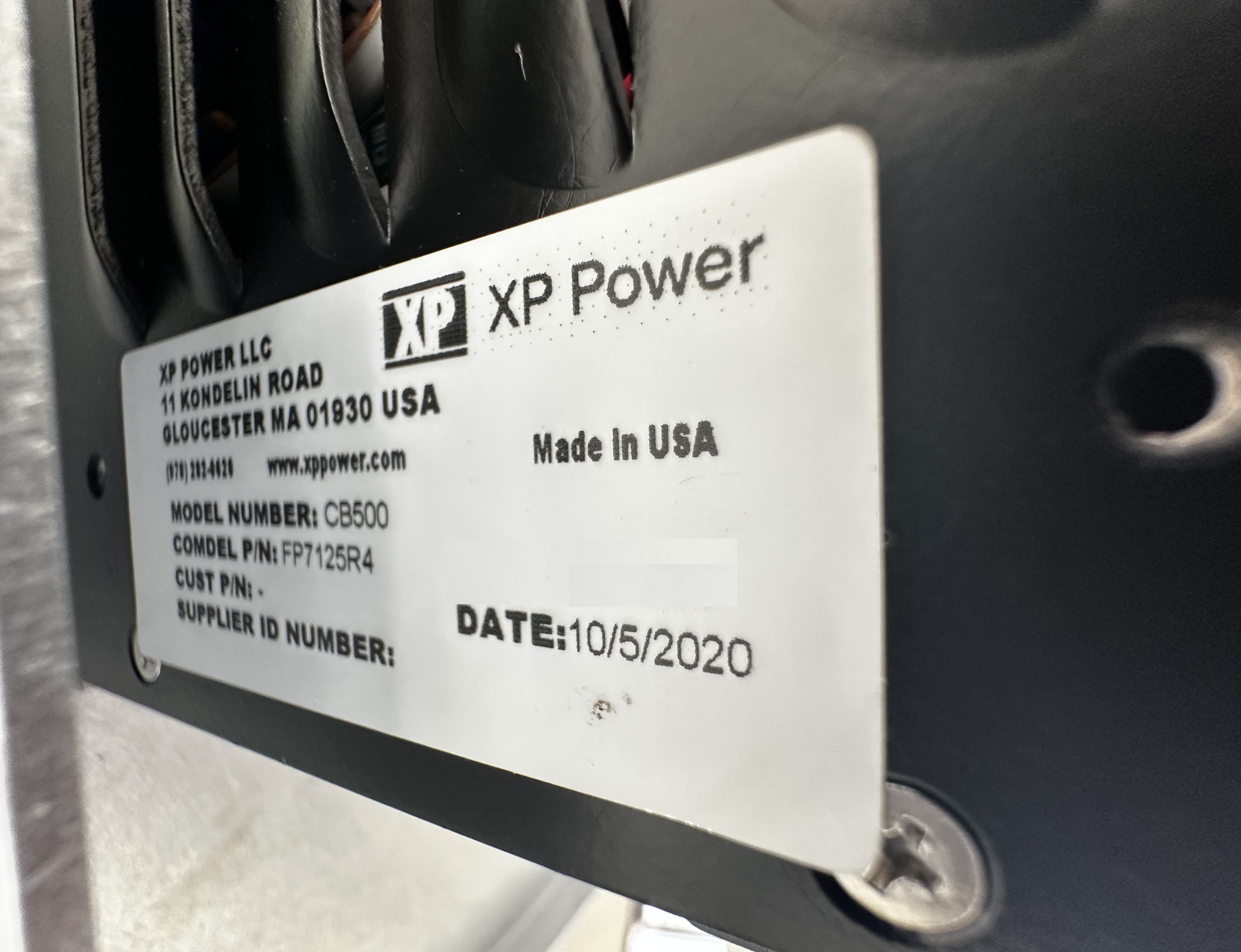 XP POWER CB500.6