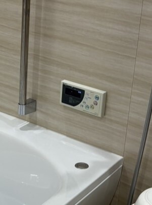浴室リモコン施工前