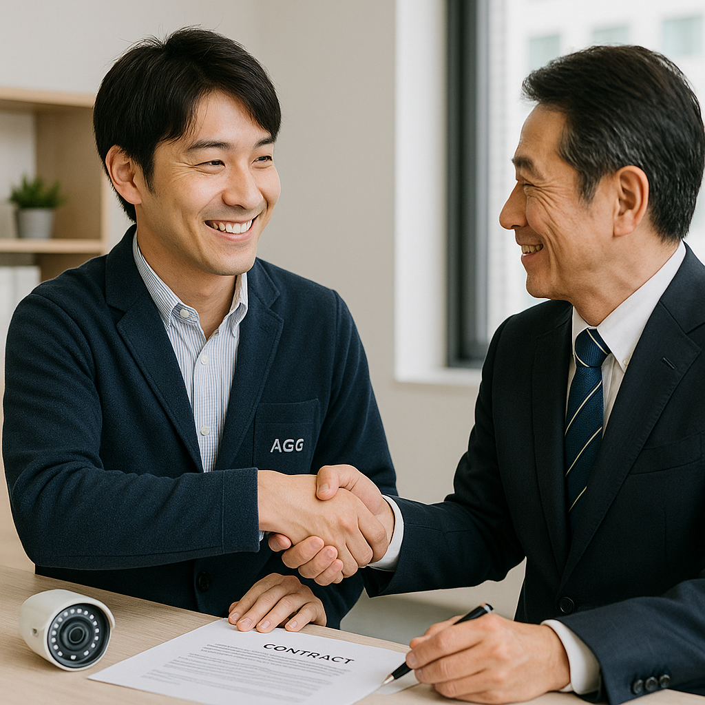 ③顧客と商談し成約を獲得した営業担当