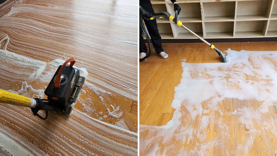 フロアクリーニング