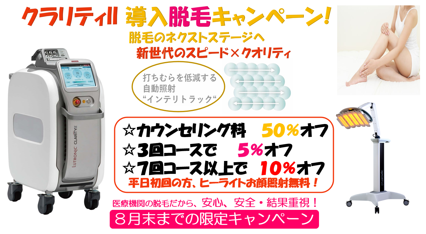 クラリティII導入キャンペーン