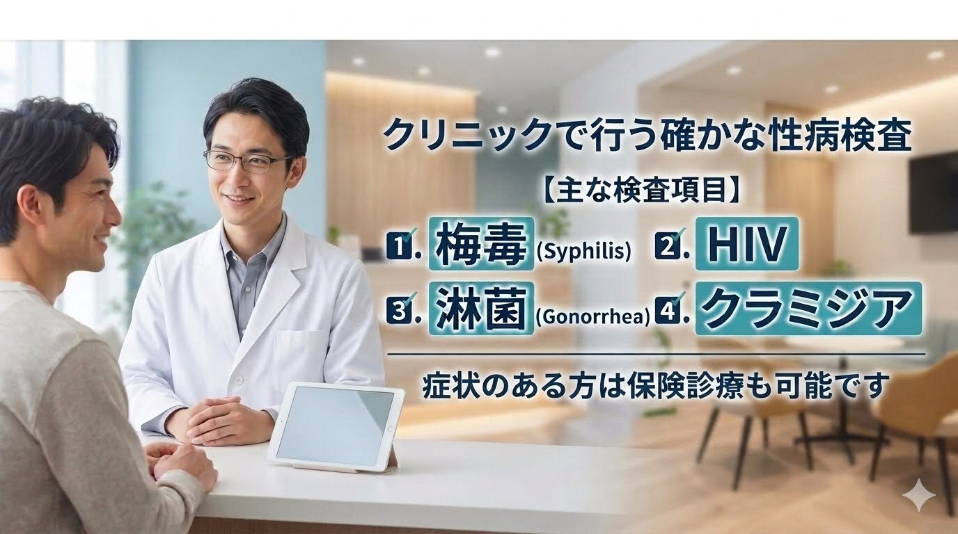 性病検査バナー