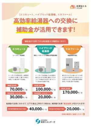 給湯省エネ事業
