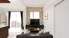 NH川越新河岸Ⅱ_Aリビング2