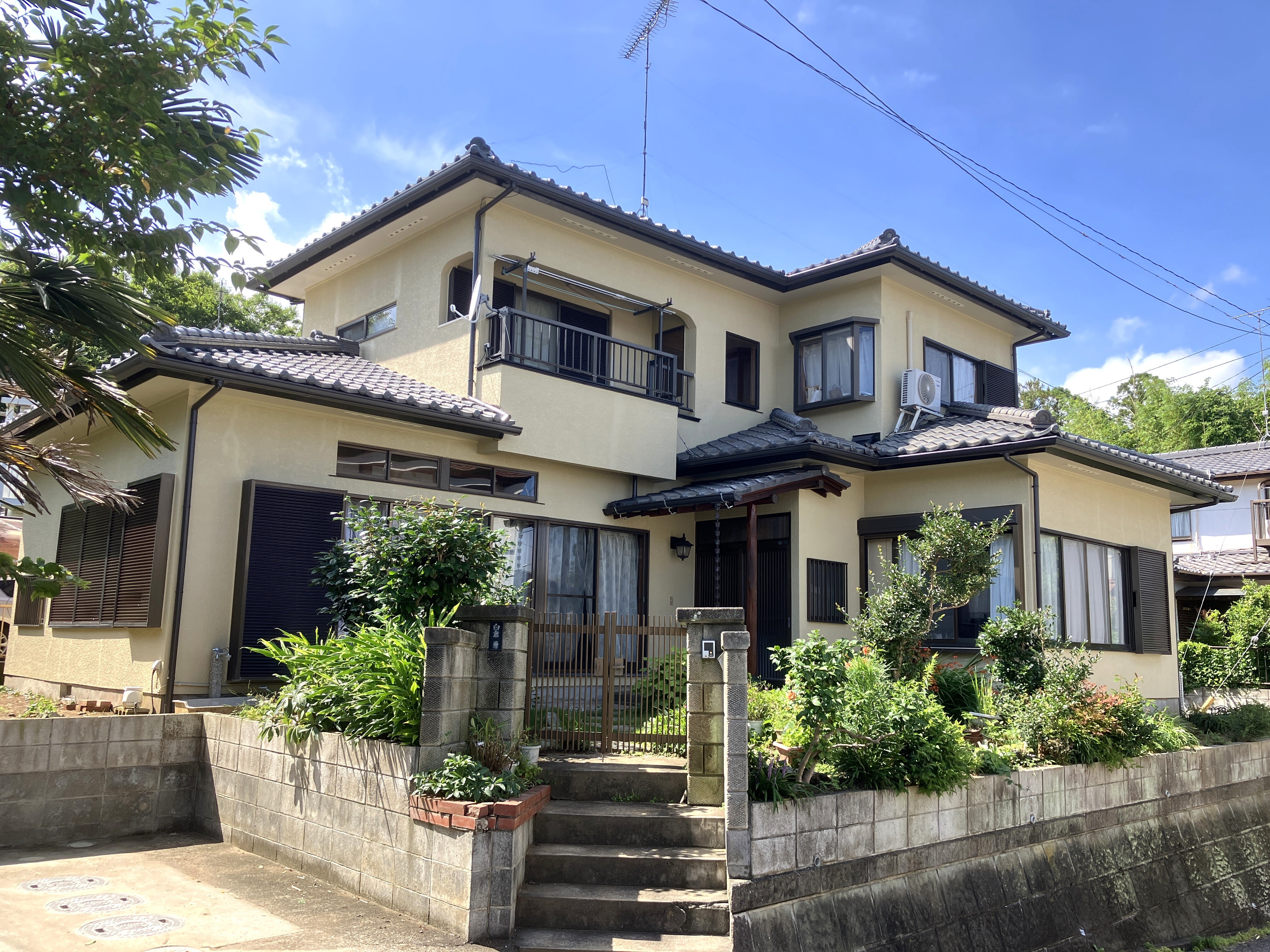 上高根S様邸・外部塗装アフター