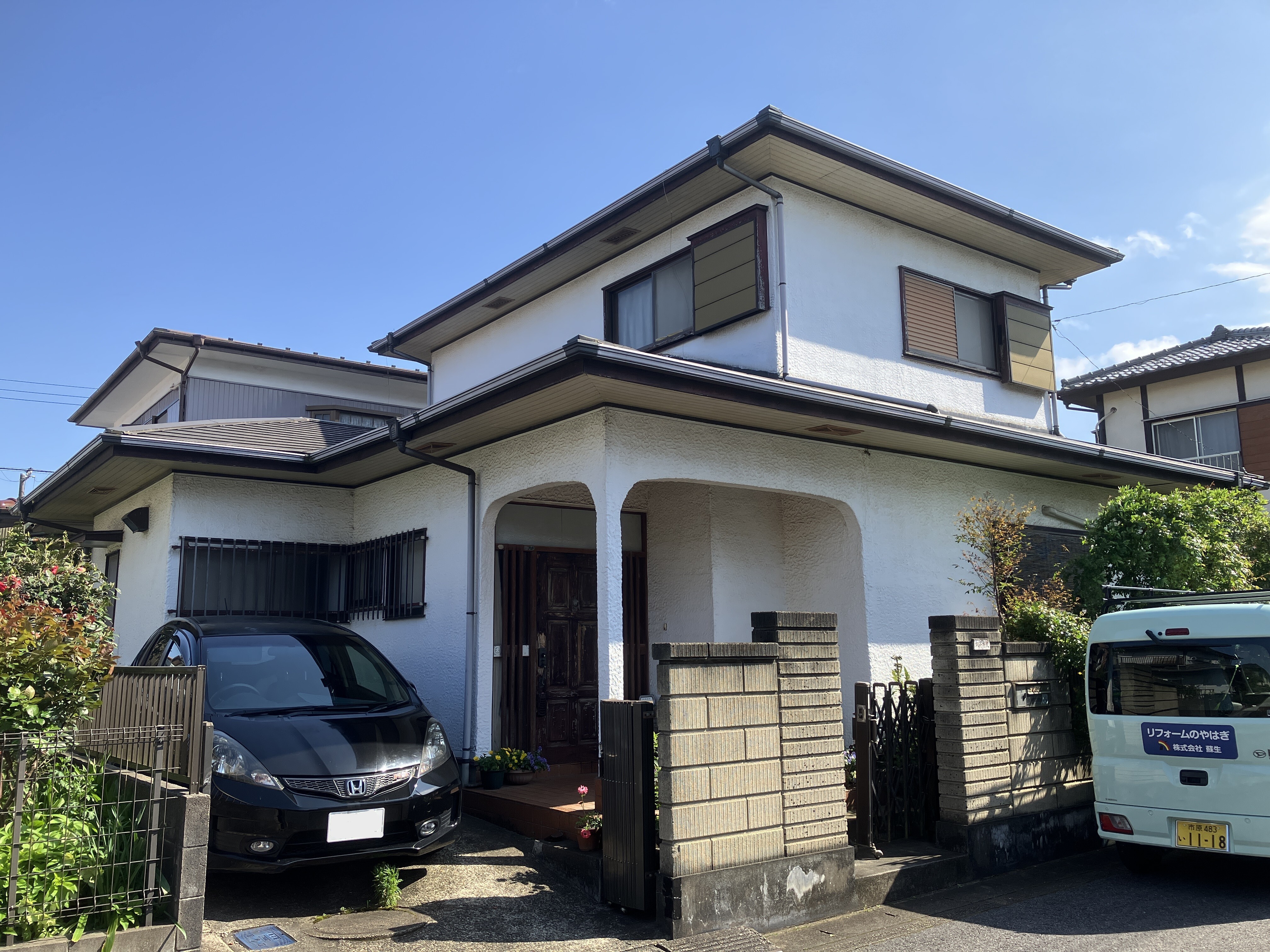 辰巳台S様邸・外部塗装ビフォー