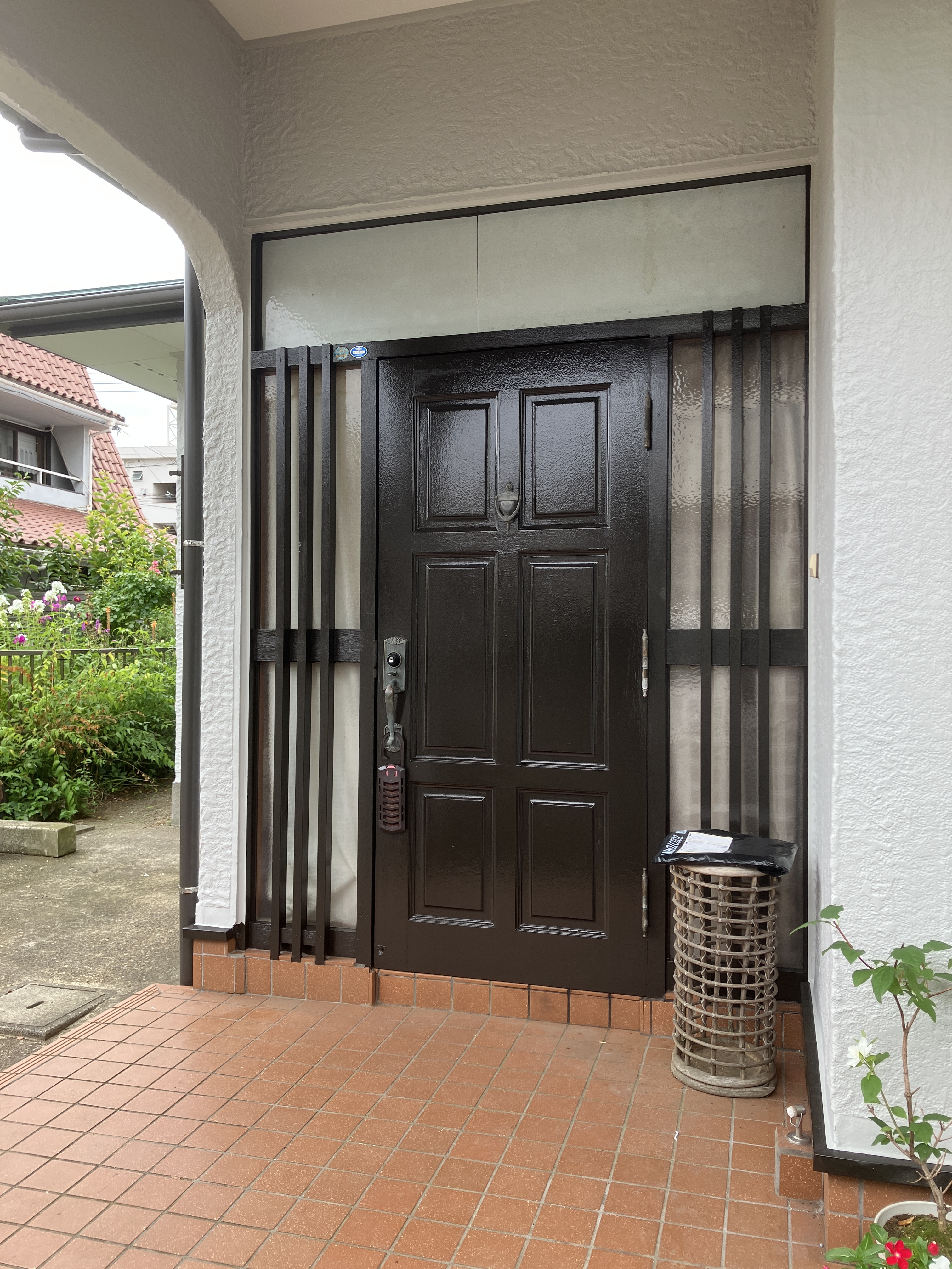 玄関ドアアフター